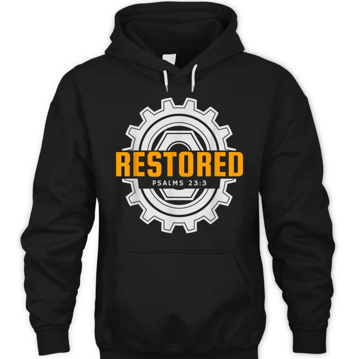 Mechanic Christian Restored Jesus Bible Verse Religious T-Shirt