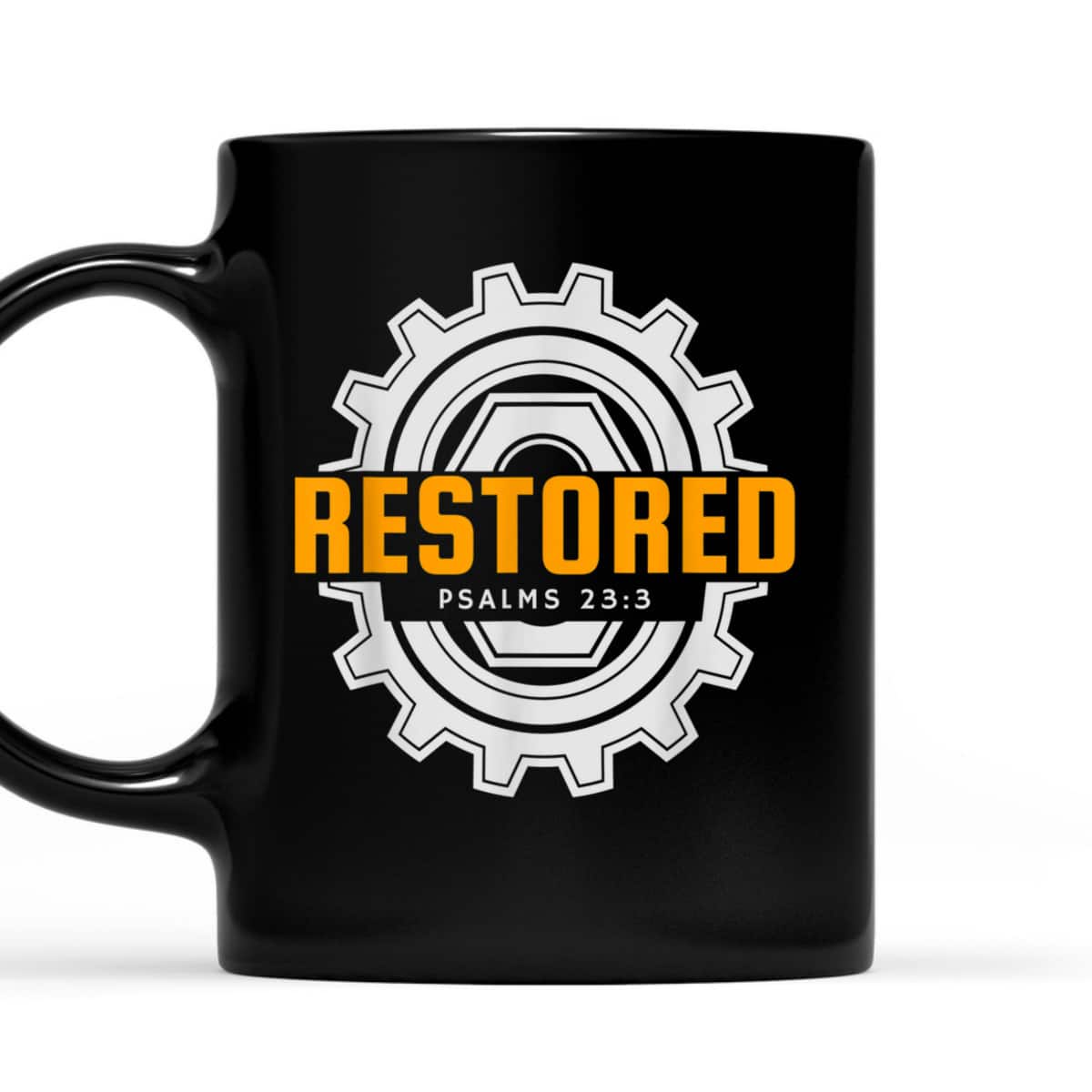 Mechanic Christian Restored Jesus Bible Verse Religious T-Shirt