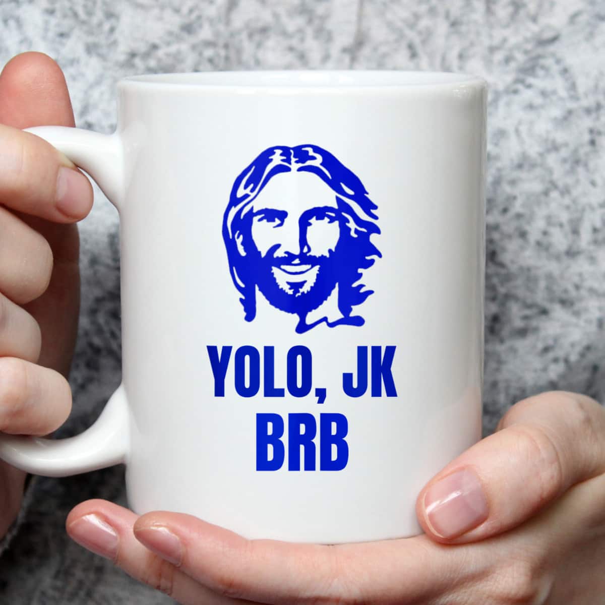 Yolo Jk Brb Jesus Christian Joke Funny Novelty Funny Faith T-Shirt Yolo Jk Brb Jesus Christian Joke Funny Novelty Funny Faith T-Shirt
