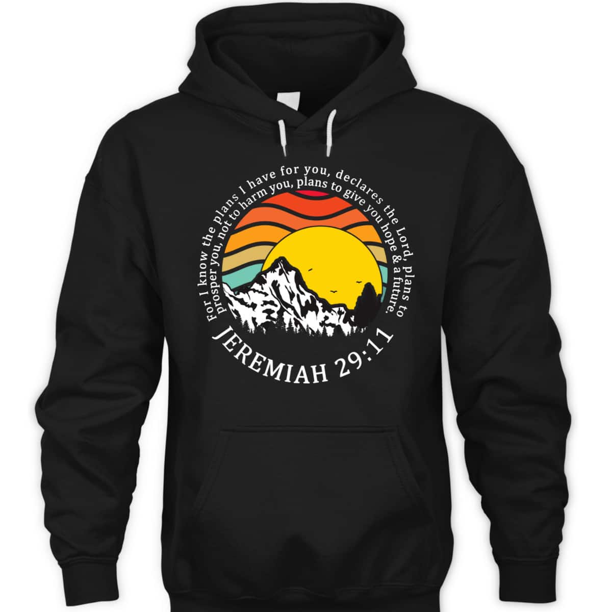 Christian For I Know The Plans I Have For You Bible Verse Jeremiah 29:11 T-Shirt