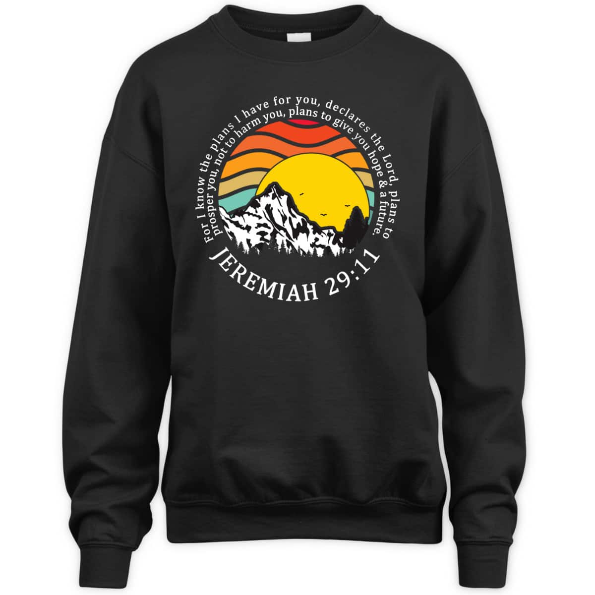 Christian For I Know The Plans I Have For You Bible Verse Jeremiah 29:11 T-Shirt Christian For I Know The Plans I Have For You Bible Verse Jeremiah 29:11 T-Shirt