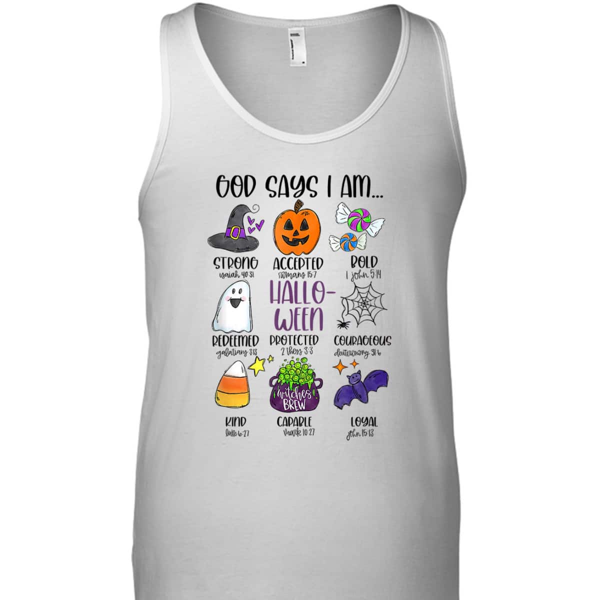 God Says I Am Halloween Christian Jesus Spooky Season T-Shirt God Says I Am Halloween Christian Jesus Spooky Season T-Shirt