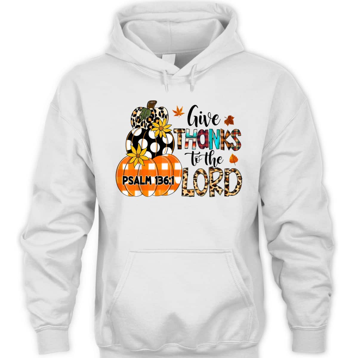 Give Thanks To The Lord Christian Bible Verse Thanksgiving Holiday Plaid T-Shirt Give Thanks To The Lord Christian Bible Verse Thanksgiving Holiday Plaid T-Shirt