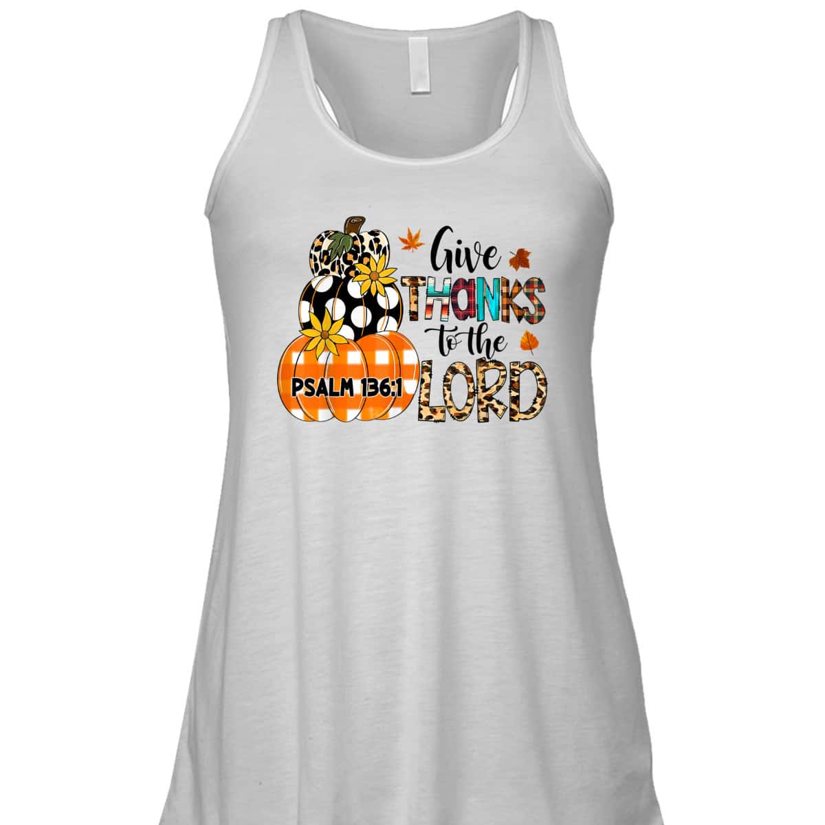 Give Thanks To The Lord Christian Bible Verse Thanksgiving Holiday Plaid T-Shirt Give Thanks To The Lord Christian Bible Verse Thanksgiving Holiday Plaid T-Shirt