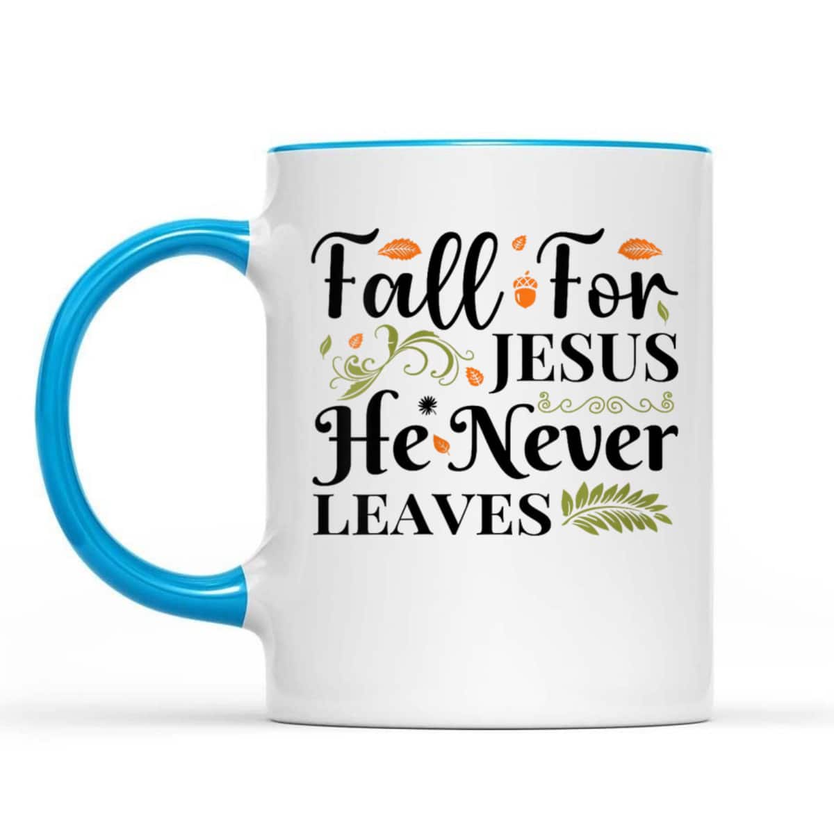 Fall For Jesus Halloween T-Shirt He Never Leaves Christian Thanksgiving Dinner Fall For Jesus Halloween T-Shirt He Never Leaves Christian Thanksgiving Dinner