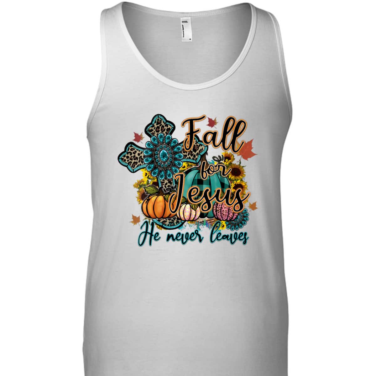 Thanksgiving Halloween Gift Fall For Jesus He Never Leaves Christian Dinner T-Shirt Thanksgiving Halloween Gift Fall For Jesus He Never Leaves Christian Dinner T-Shirt