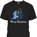Merry Christmas And Nativity Scene Christian Faith Holiday T-Shirt