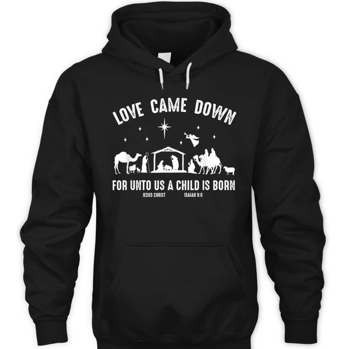 Christmas Nativity Christian Bible Verse Isaiah Love T-Shirt Christmas Nativity Christian Bible Verse Isaiah Love T-Shirt