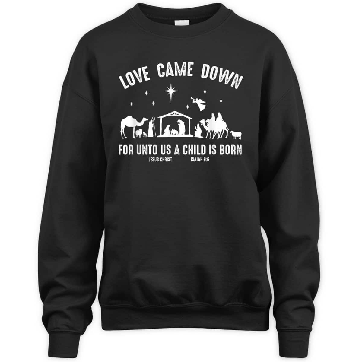 Christmas Nativity Christian Bible Verse Isaiah Love T-Shirt Christmas Nativity Christian Bible Verse Isaiah Love T-Shirt