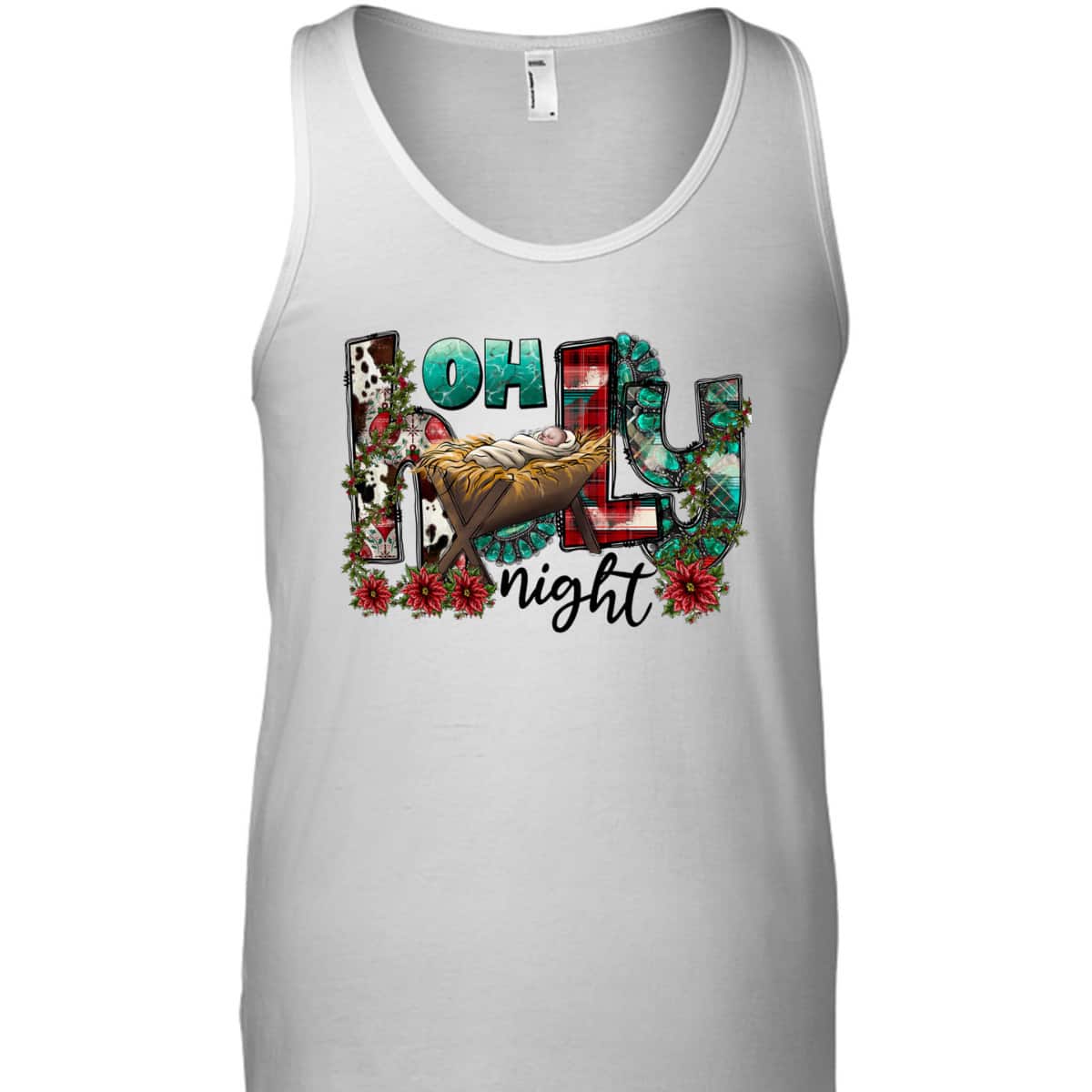Oh Holy Night Jesus Christian Merry Christmas Xmas Vibes T-Shirt Oh Holy Night Jesus Christian Merry Christmas Xmas Vibes T-Shirt