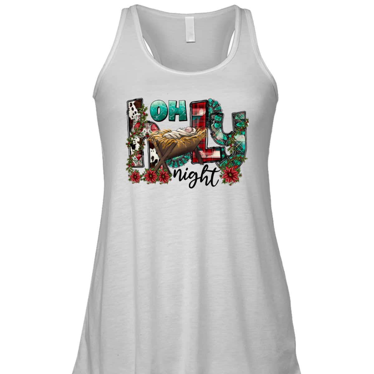 Oh Holy Night Jesus Christian Merry Christmas Xmas Vibes T-Shirt Oh Holy Night Jesus Christian Merry Christmas Xmas Vibes T-Shirt