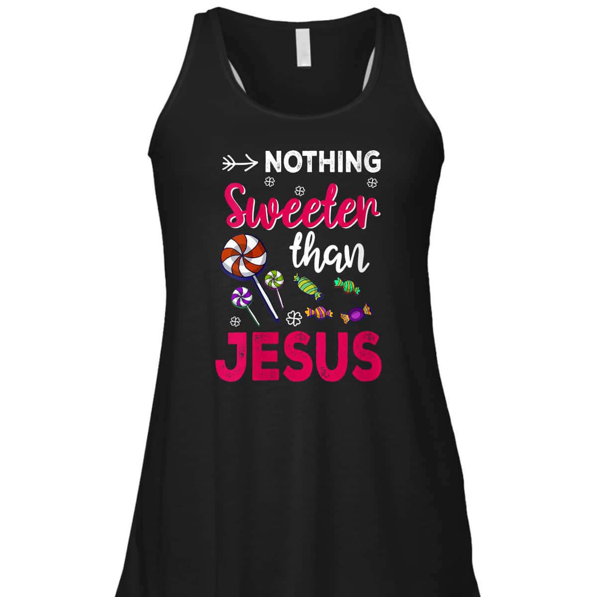 Nothing Sweeter Than Jesus For Christian On Christmas T-Shirt Nothing Sweeter Than Jesus For Christian On Christmas T-Shirt