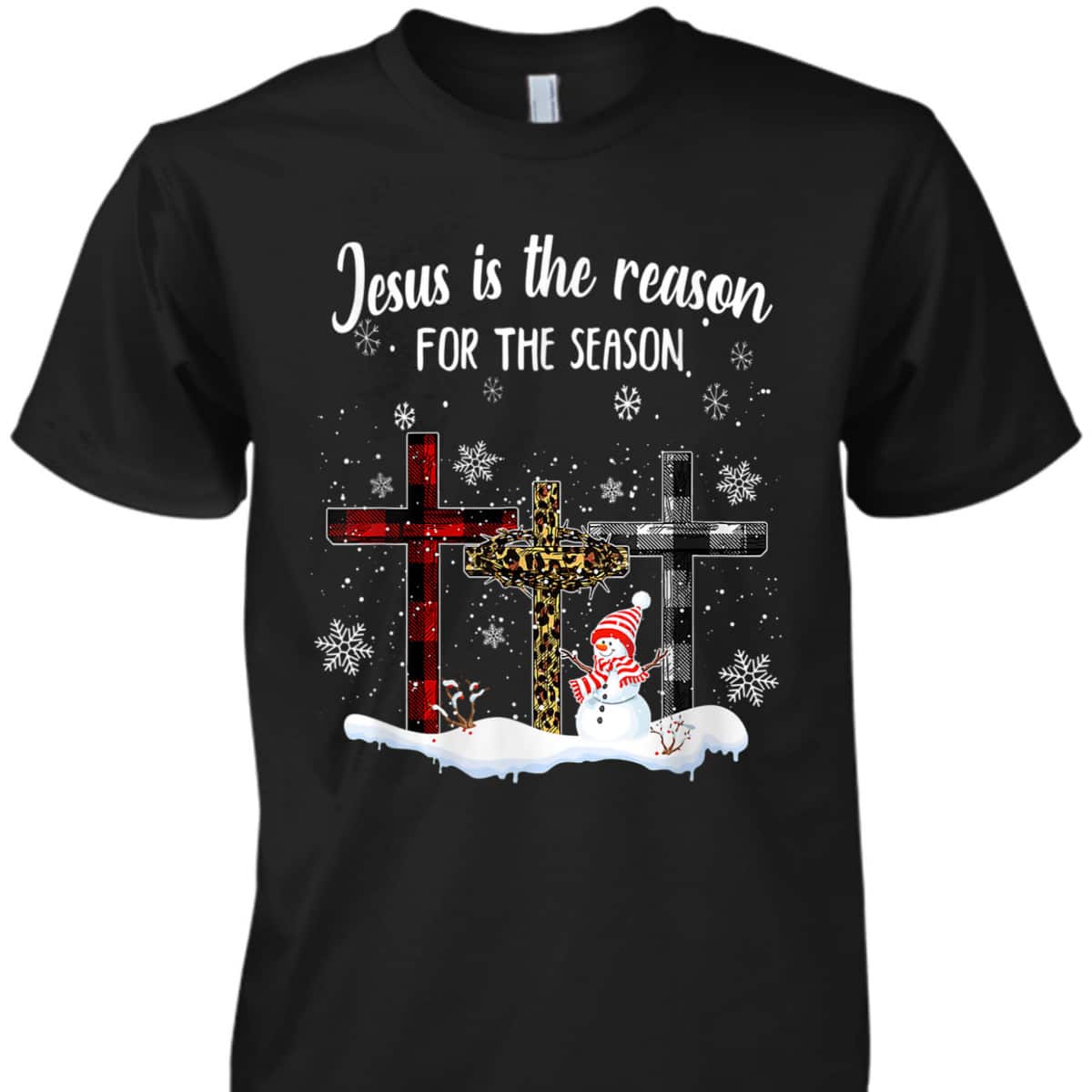 Jesus Is The Reason For The Season Christian Religious Xmas T-Shirt Jesus Is The Reason For The Season Christian Religious Xmas T-Shirt