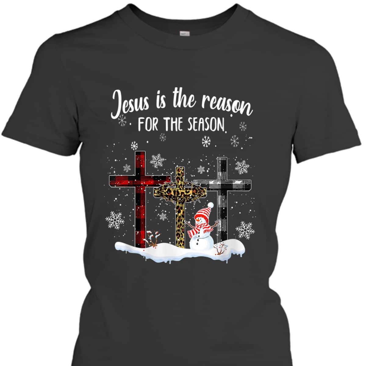 Jesus Is The Reason For The Season Christian Religious Xmas T-Shirt Jesus Is The Reason For The Season Christian Religious Xmas T-Shirt