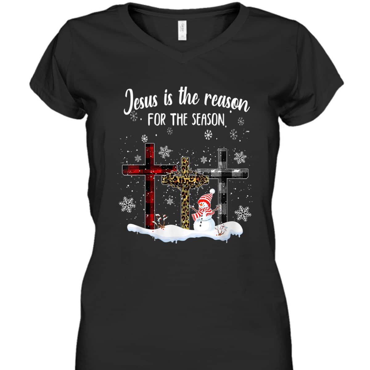 Jesus Is The Reason For The Season Christian Religious Xmas T-Shirt Jesus Is The Reason For The Season Christian Religious Xmas T-Shirt