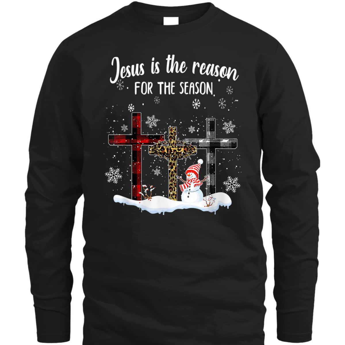 Jesus Is The Reason For The Season Christian Religious Xmas T-Shirt Jesus Is The Reason For The Season Christian Religious Xmas T-Shirt