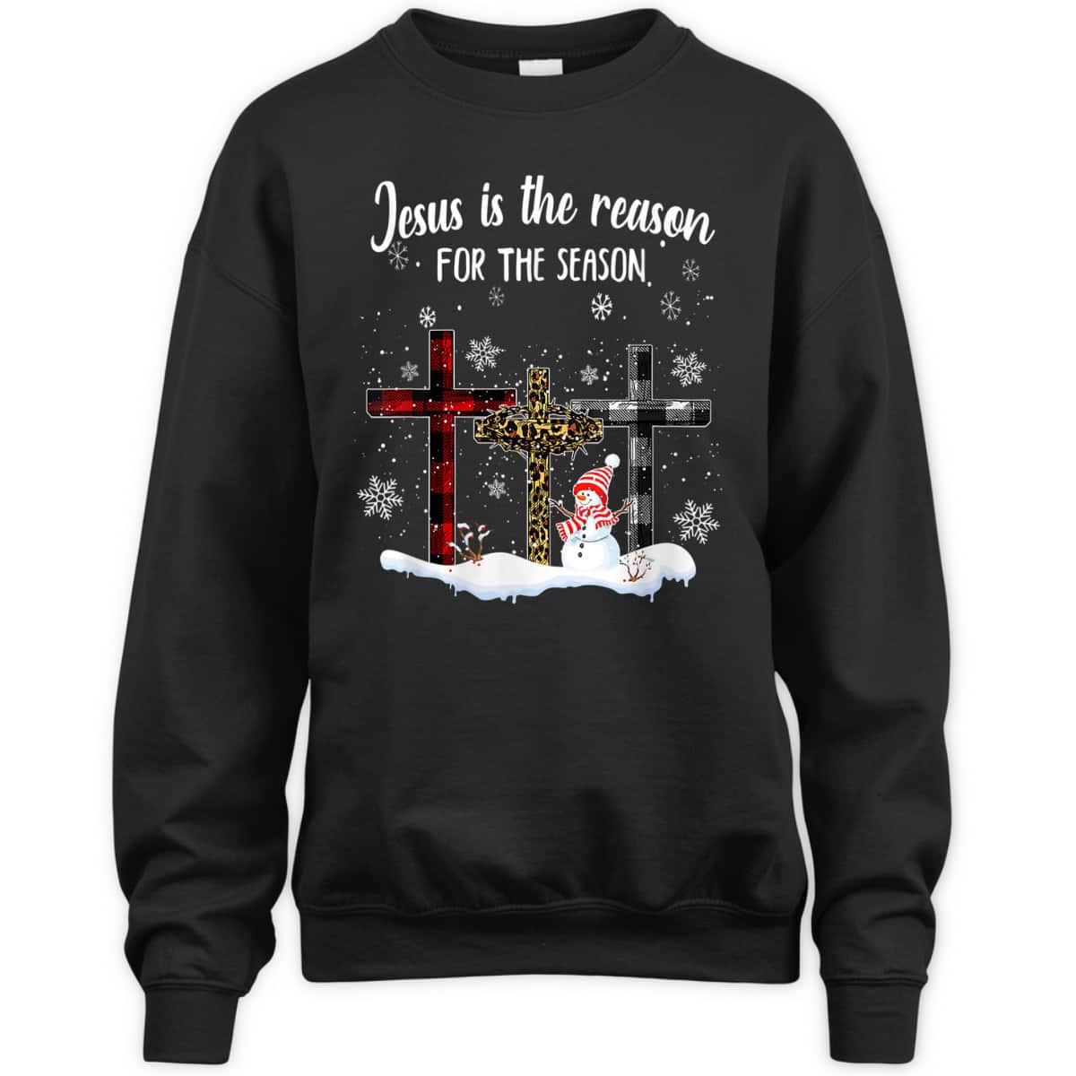 Jesus Is The Reason For The Season Christian Religious Xmas T-Shirt Jesus Is The Reason For The Season Christian Religious Xmas T-Shirt
