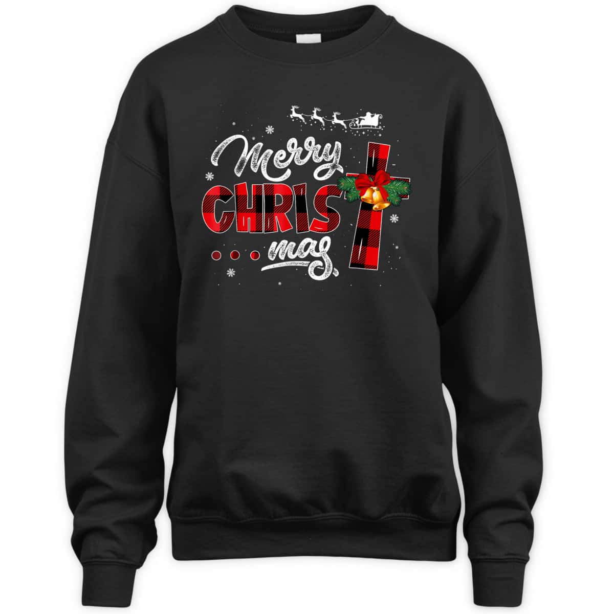 Merry Christmas Christians Buffalo Red Plaid Pajamas T-Shirt Merry Christmas Christians Buffalo Red Plaid Pajamas T-Shirt