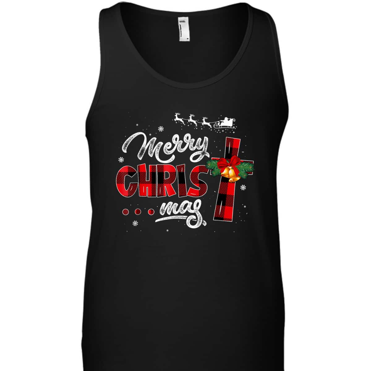 Merry Christmas Christians Buffalo Red Plaid Pajamas T-Shirt Merry Christmas Christians Buffalo Red Plaid Pajamas T-Shirt