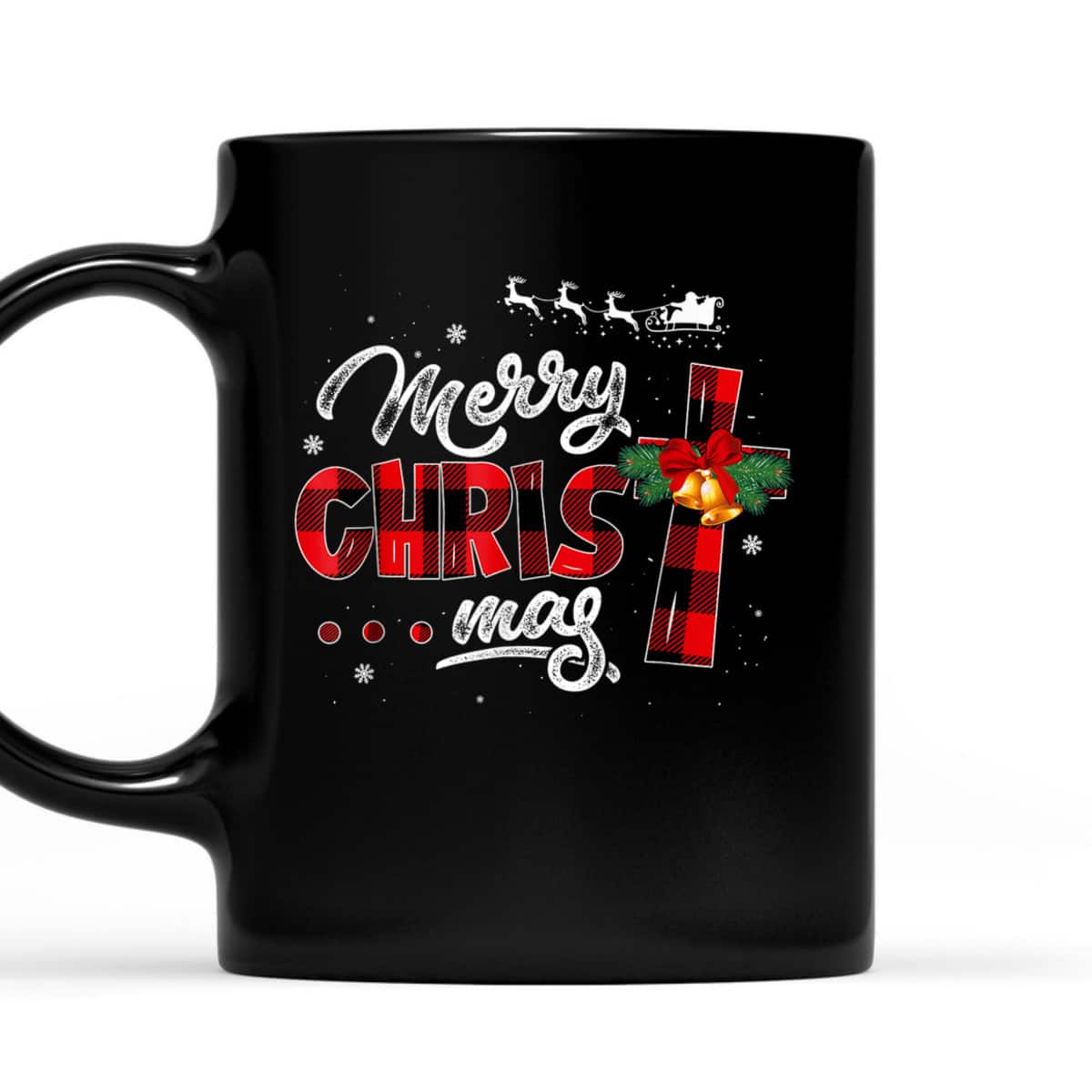 Merry Christmas Christians Buffalo Red Plaid Pajamas T-Shirt Merry Christmas Christians Buffalo Red Plaid Pajamas T-Shirt