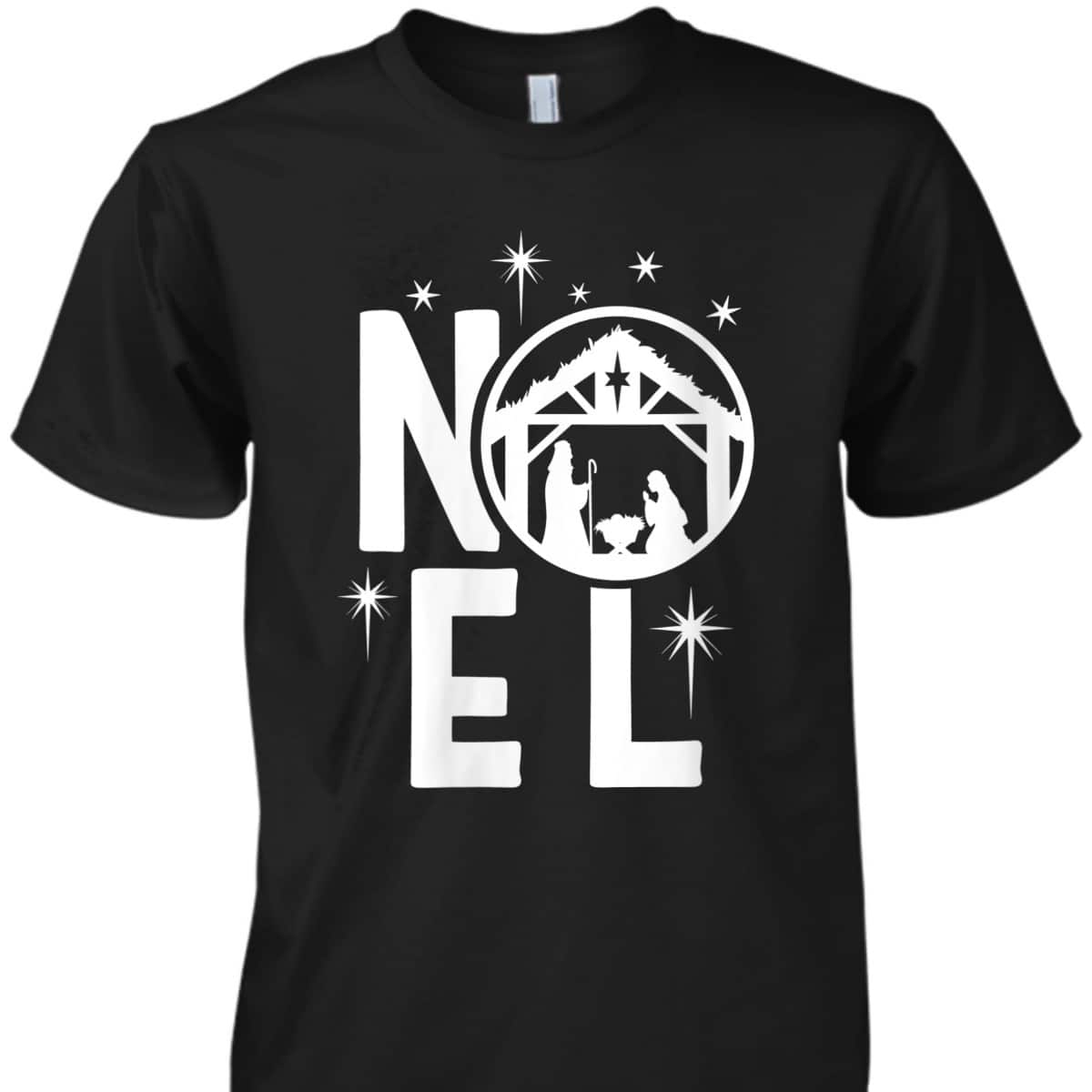 Noel Manger Religious Christmas Nativity Christian T-Shirt Noel Manger Religious Christmas Nativity Christian T-Shirt