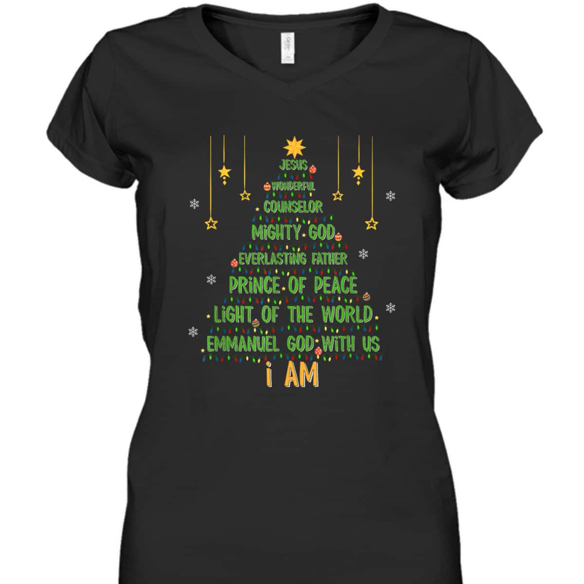 Christmas Tree Jesus Christian Bible Faith Holiday Season T-Shirt Christmas Tree Jesus Christian Bible Faith Holiday Season T-Shirt