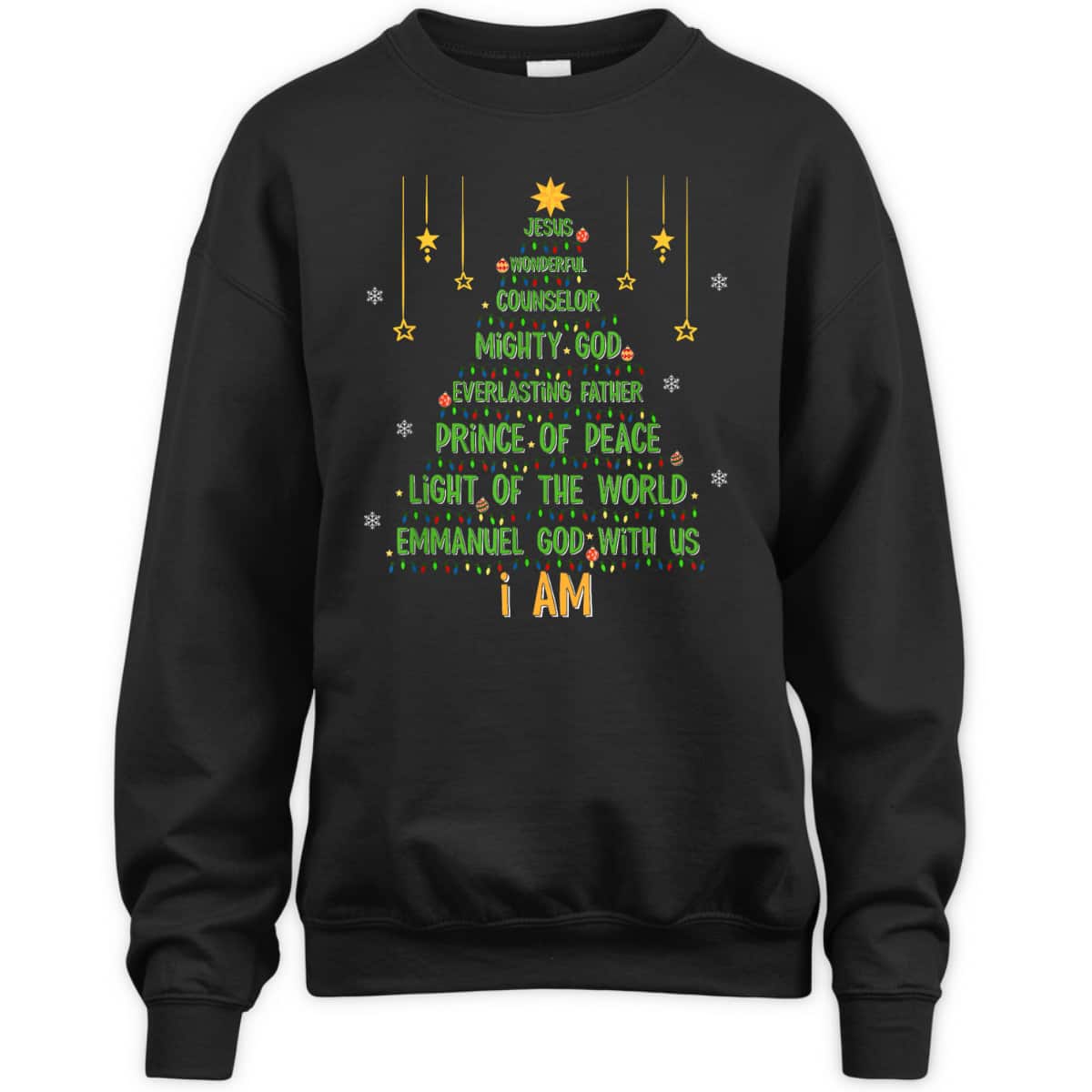 Christmas Tree Jesus Christian Bible Faith Holiday Season T-Shirt Christmas Tree Jesus Christian Bible Faith Holiday Season T-Shirt