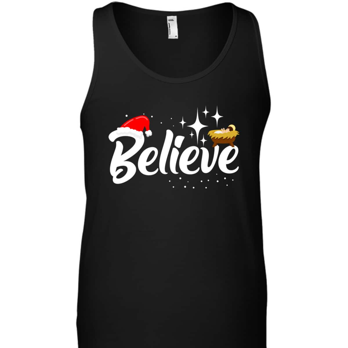 Believe Jesus Christmas Baby Jesus Christian T-Shirt Believe Jesus Christmas Baby Jesus Christian T-Shirt