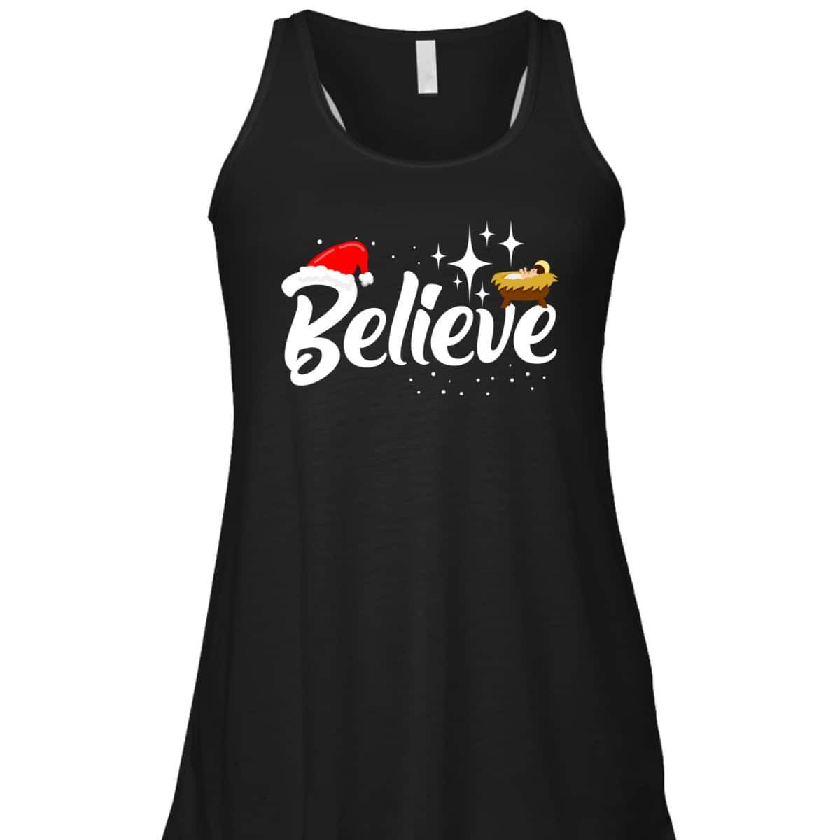 Believe Jesus Christmas Baby Jesus Christian T-Shirt Believe Jesus Christmas Baby Jesus Christian T-Shirt