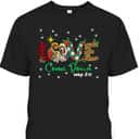 Love Christmas Pajama Plaid Leopard Christian Bible Verse T-Shirt Love Christmas Pajama Plaid Leopard Christian Bible Verse T-Shirt