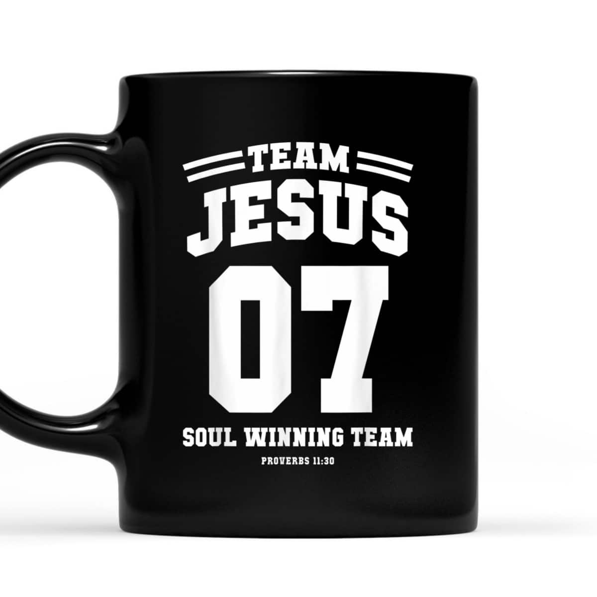 Christian T-Shirt Team Jesus 7 Soul Winning Team Christmas Christian T-Shirt Team Jesus 7 Soul Winning Team Christmas