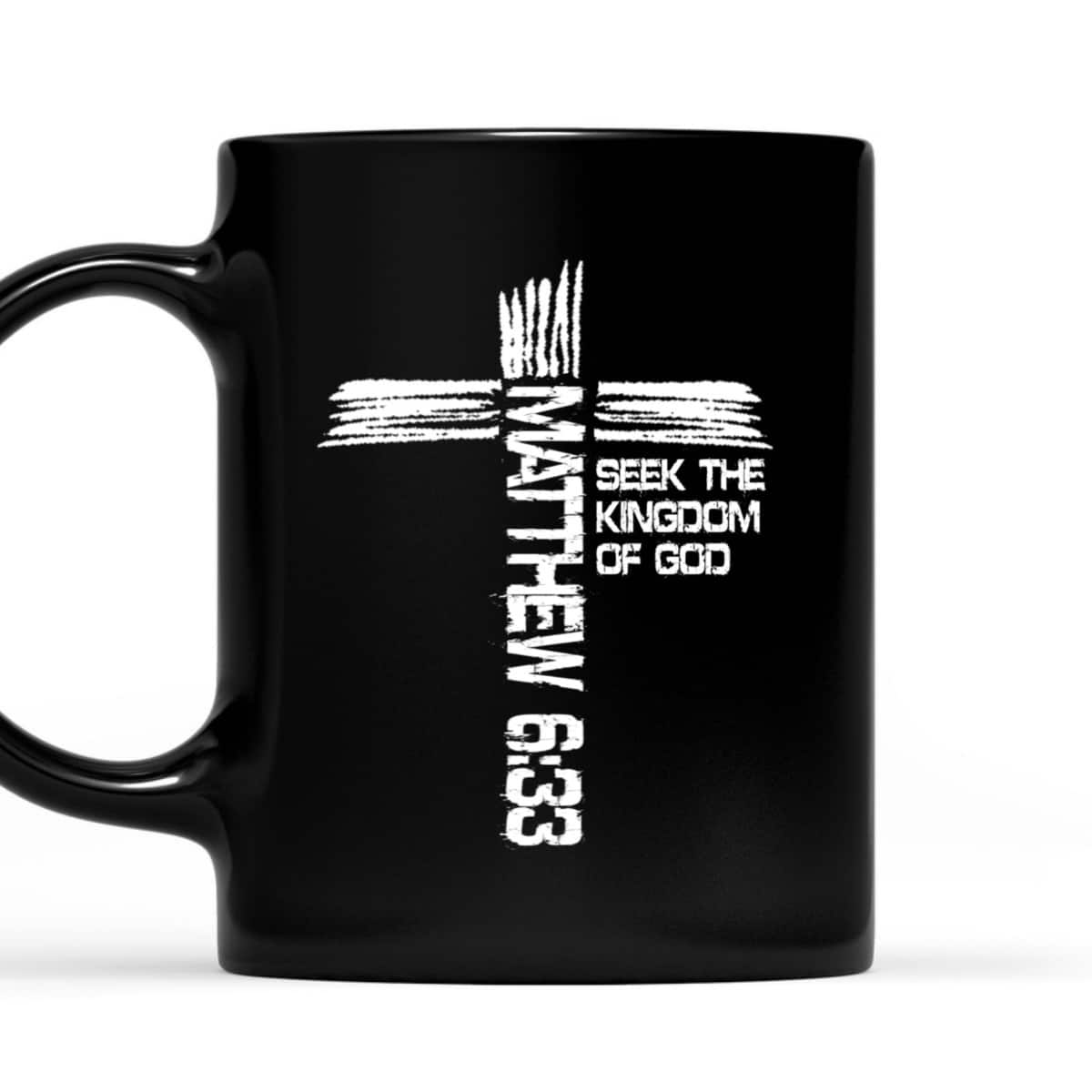 Matthew 633 Christian Bible Verse And Cross T-Shirt Matthew 633 Christian Bible Verse And Cross T-Shirt