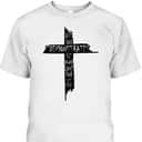 Christian Cross Romans 5 8 God Shows His Love For Us Bible Verse T-Shirt