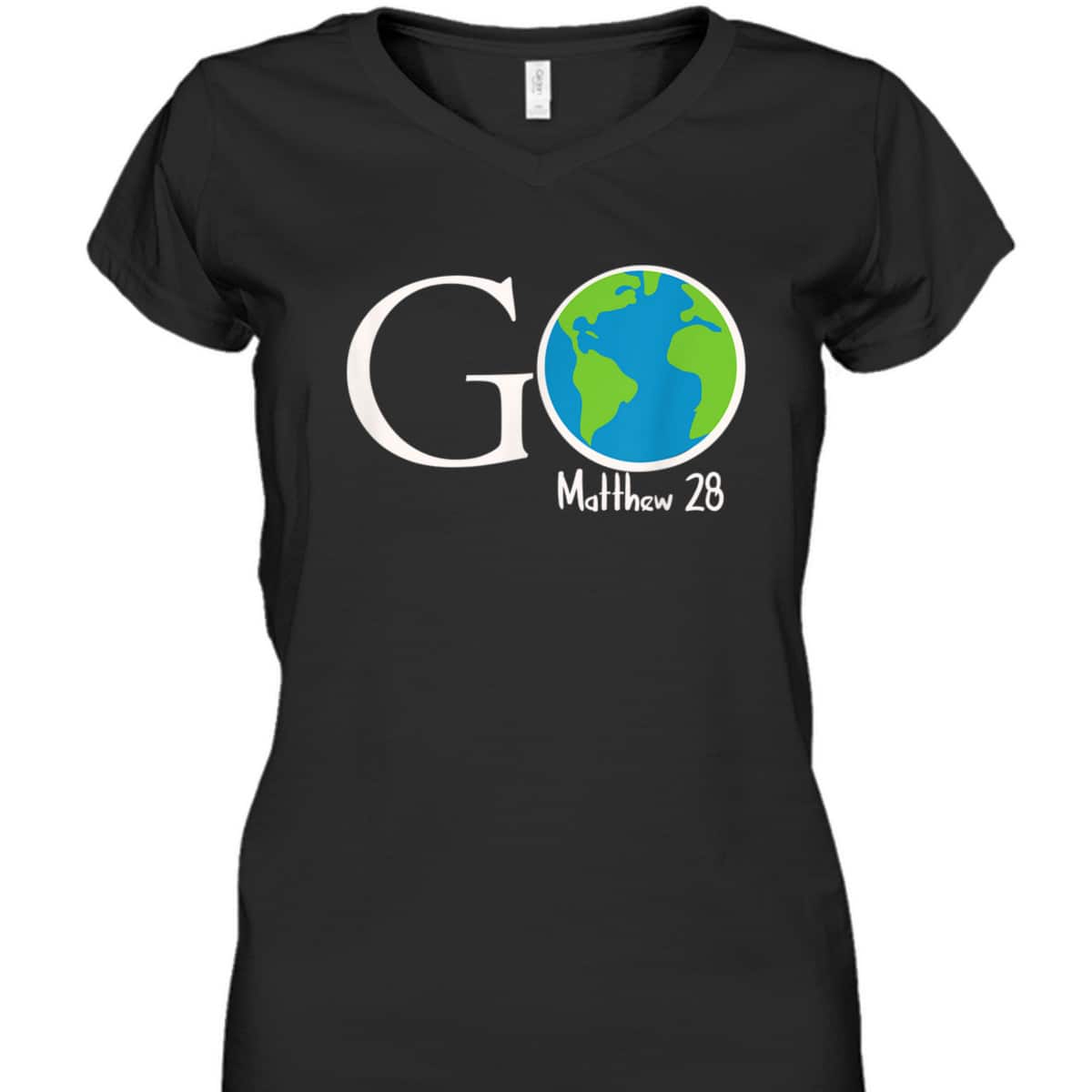 Great Commission Go Matthew 28 Christian T-Shirt