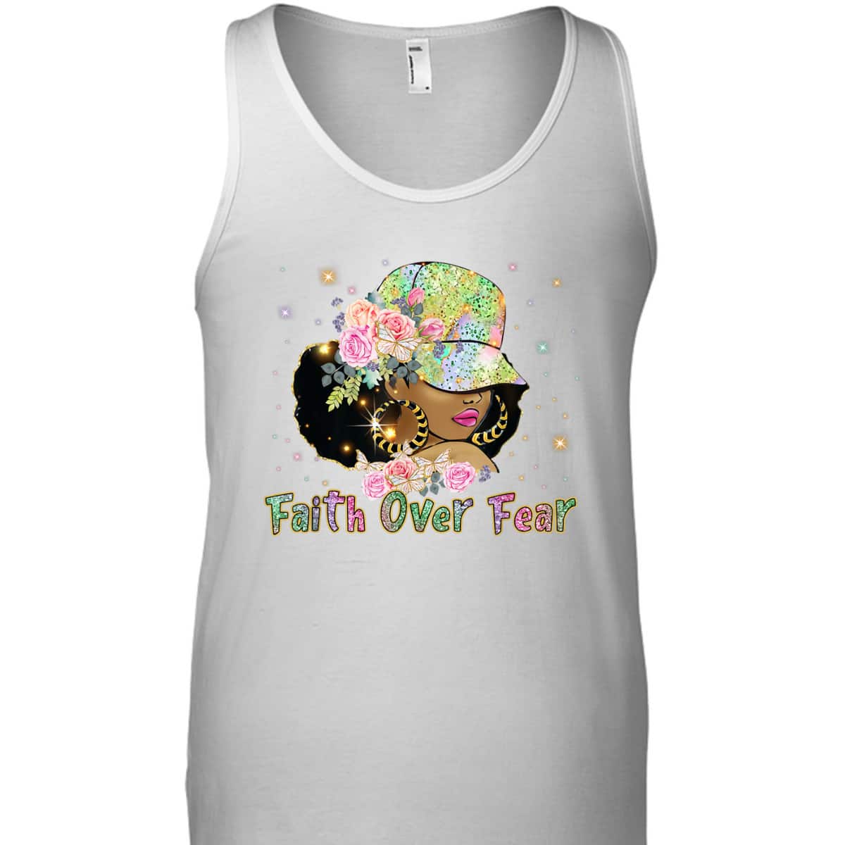 Black Woman Afro Melanin Faith Christian African American T-Shirt Black Woman Afro Melanin Faith Christian African American T-Shirt