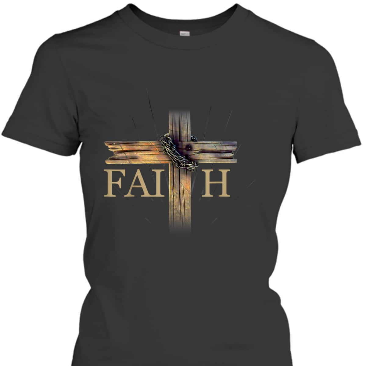 Faith Over Fear Christian And Cross Symbol Bible Religious T-Shirt Faith Over Fear Christian And Cross Symbol Bible Religious T-Shirt