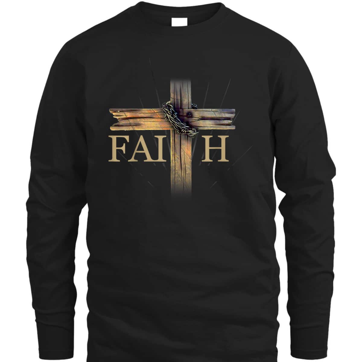 Faith Over Fear Christian And Cross Symbol Bible Religious T-Shirt Faith Over Fear Christian And Cross Symbol Bible Religious T-Shirt