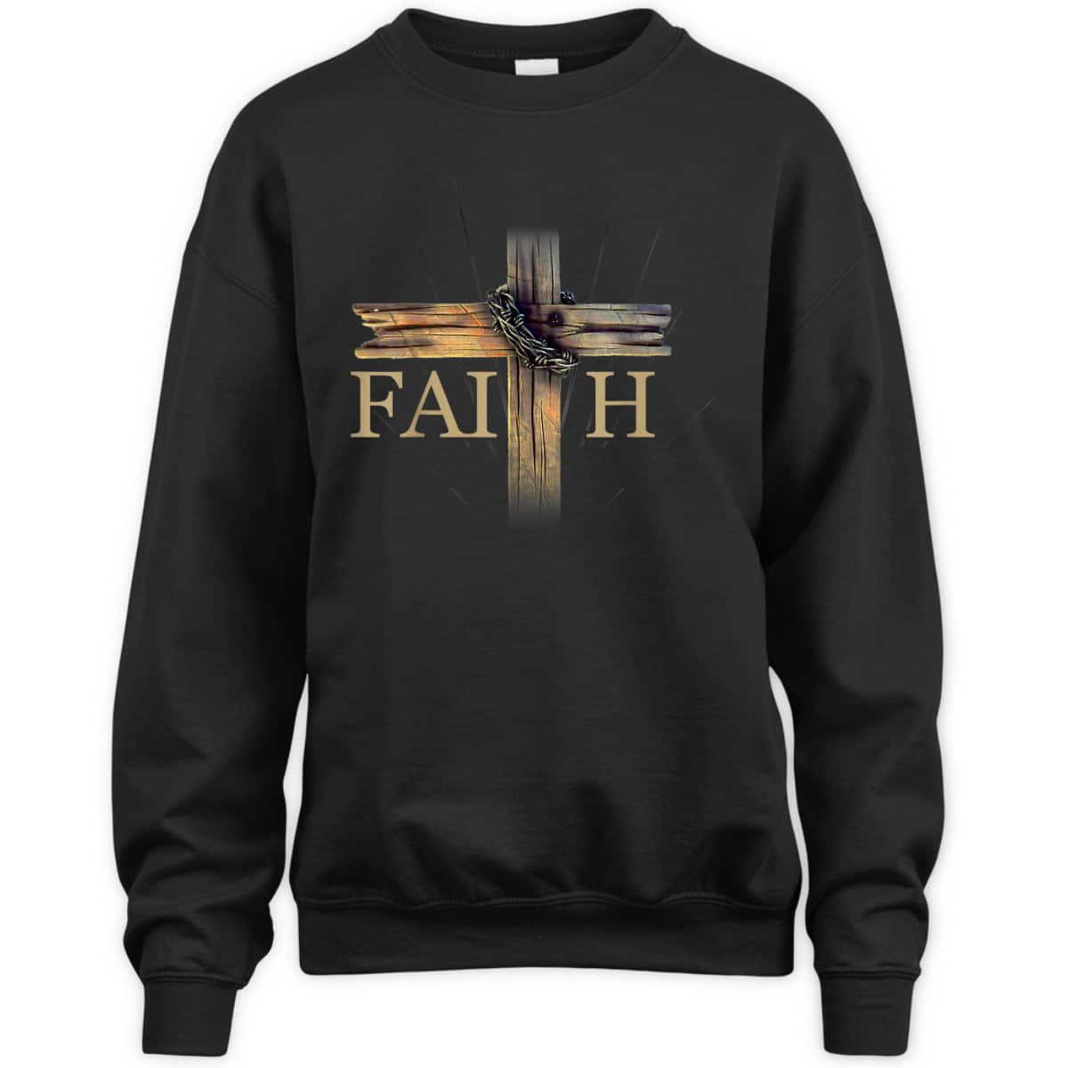 Faith Over Fear Christian And Cross Symbol Bible Religious T-Shirt Faith Over Fear Christian And Cross Symbol Bible Religious T-Shirt