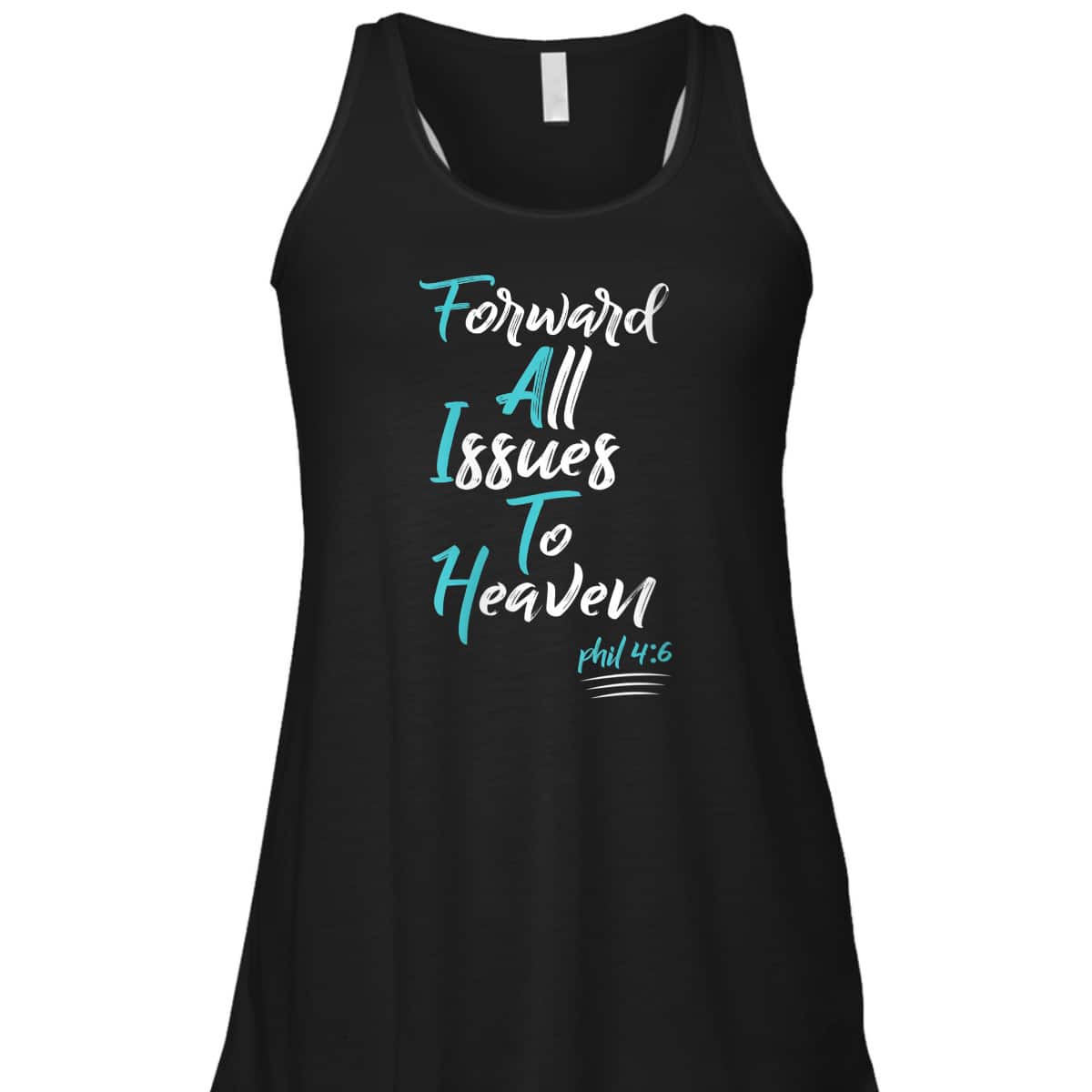 Faith Over Fear Spiritual Uplifting Christian Bible Verse Quote T-Shirt