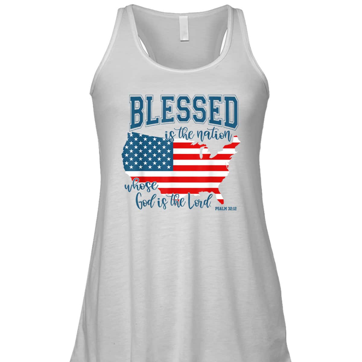 Blessed Is The Nation Whose God Is The Lord Christian T-Shirt Blessed Is The Nation Whose God Is The Lord Christian T-Shirt
