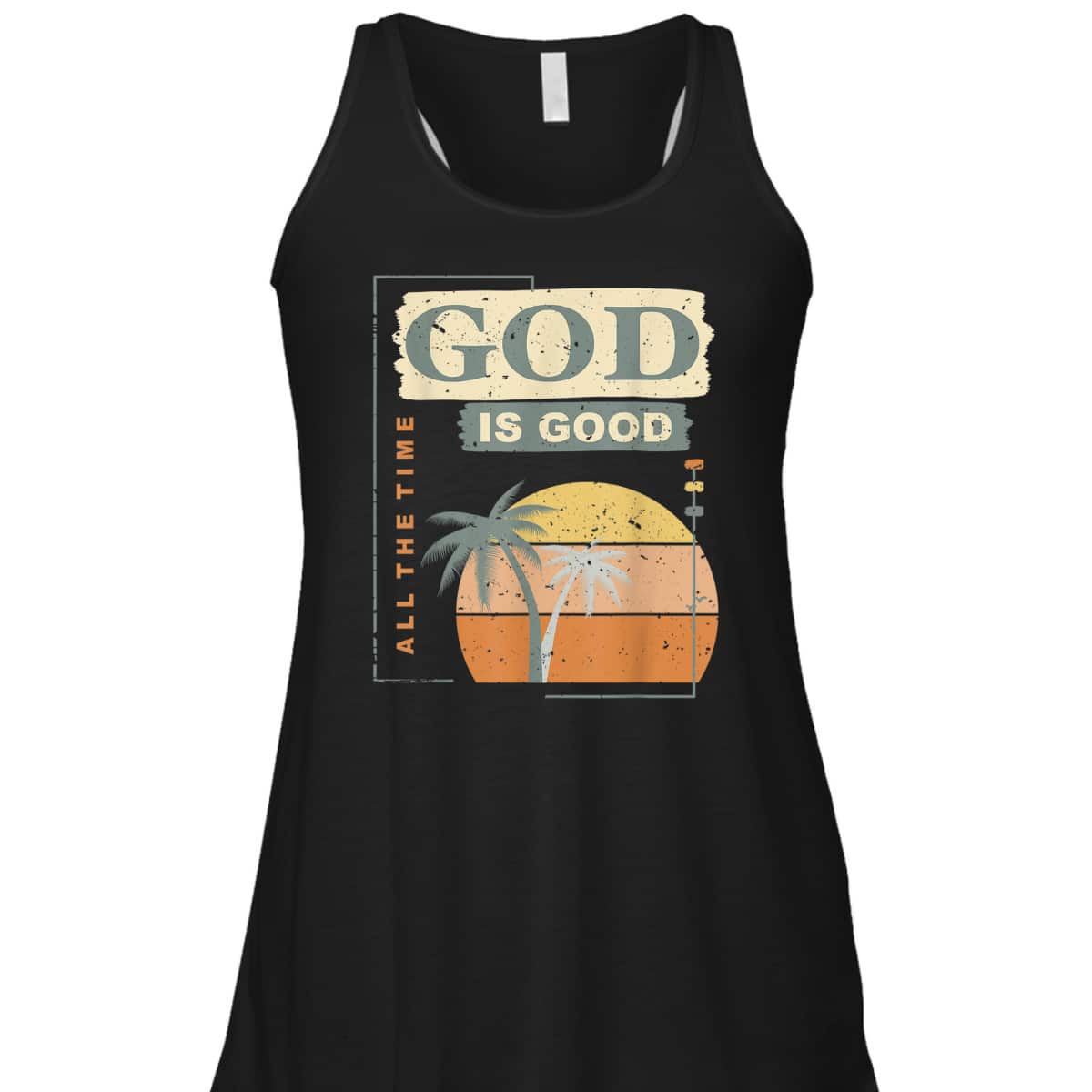 Cool Retro Christian Saying God Is Good All The Time T-Shirt Cool Retro Christian Saying God Is Good All The Time T-Shirt