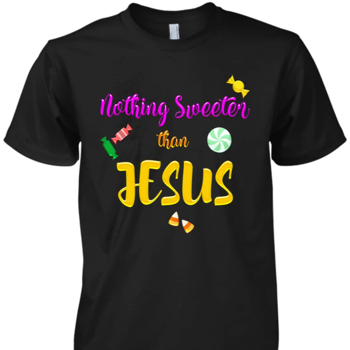 Jesus Trunk Or Treat Candy Christian Halloween T-Shirt Jesus Trunk Or Treat Candy Christian Halloween T-Shirt