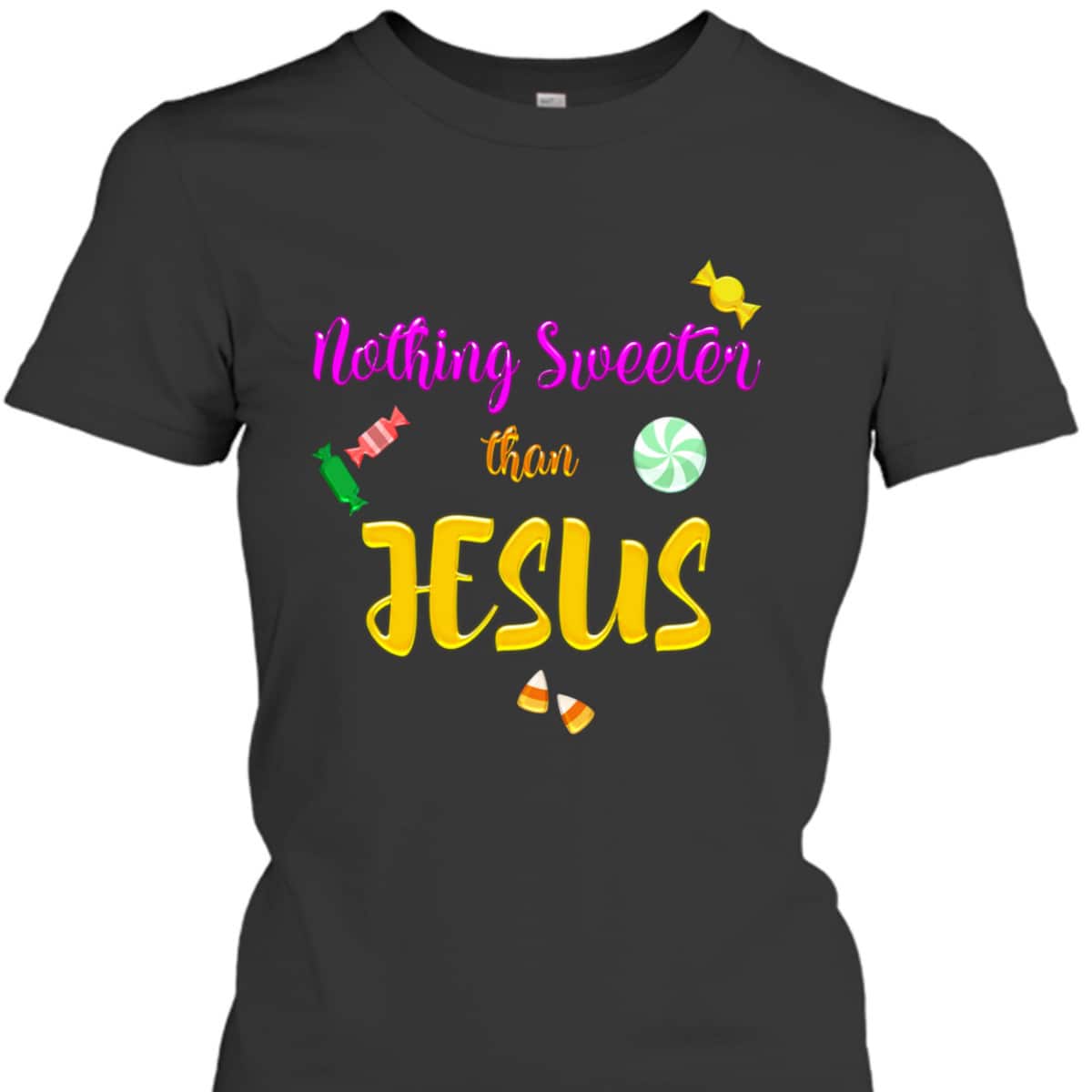 Jesus Trunk Or Treat Candy Christian Halloween T-Shirt Jesus Trunk Or Treat Candy Christian Halloween T-Shirt