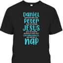 Christian Jesus Nap Funny Napping Sleeping T-Shirt