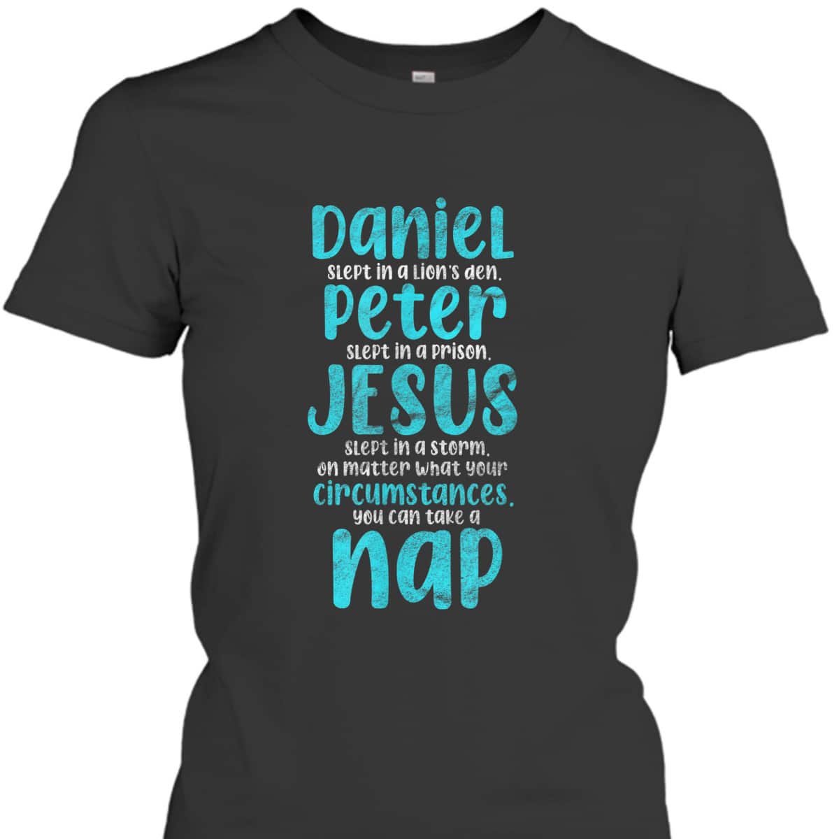 Christian Jesus Nap Funny Napping Sleeping T-Shirt Christian Jesus Nap Funny Napping Sleeping T-Shirt