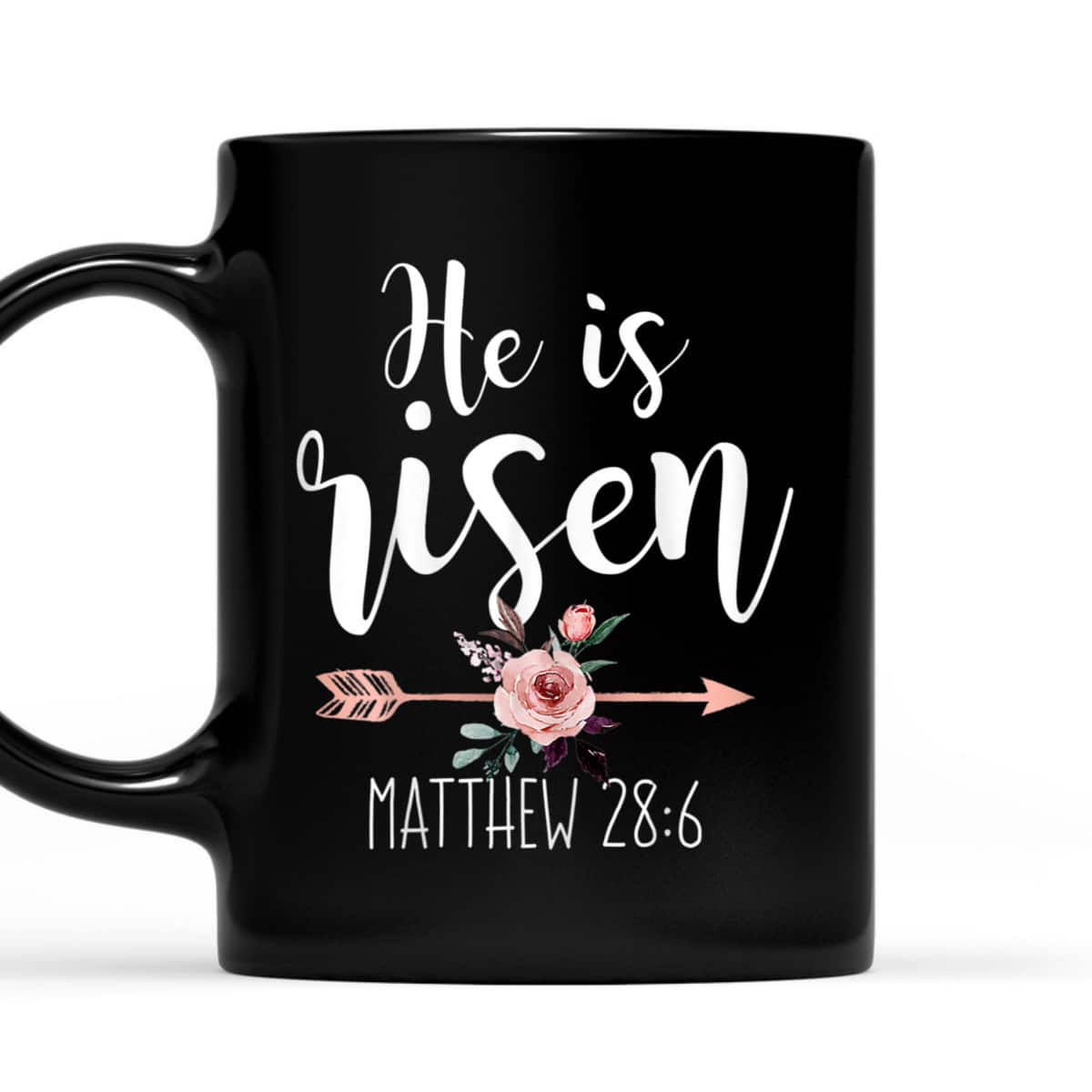 He Is Risen Floral Arrow Easter Day Christian Bible Verse T-Shirt He Is Risen Floral Arrow Easter Day Christian Bible Verse T-Shirt