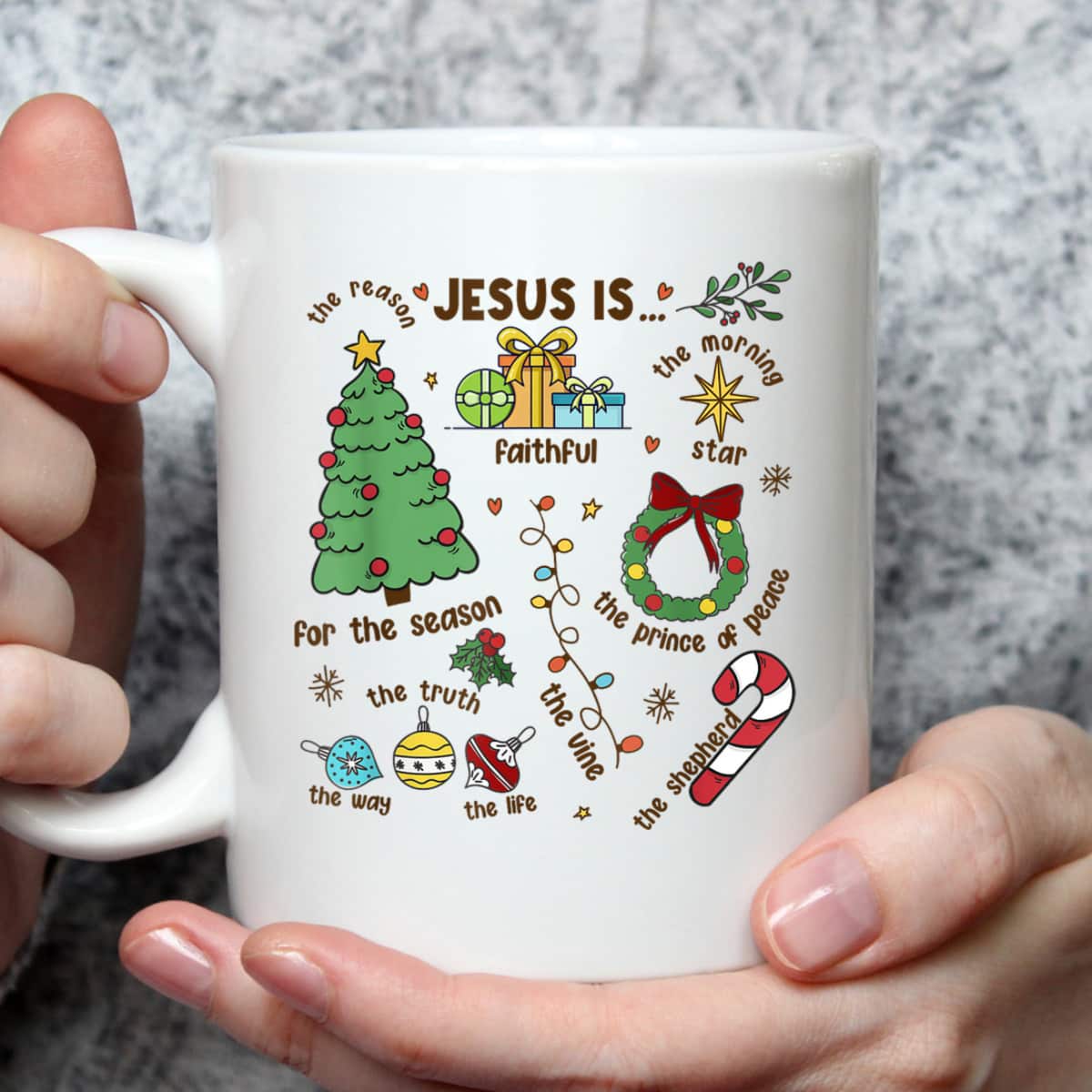 Christmas Jesus Is The Reason For The Season Christian Faith T-Shirt Christmas Jesus Is The Reason For The Season Christian Faith T-Shirt
