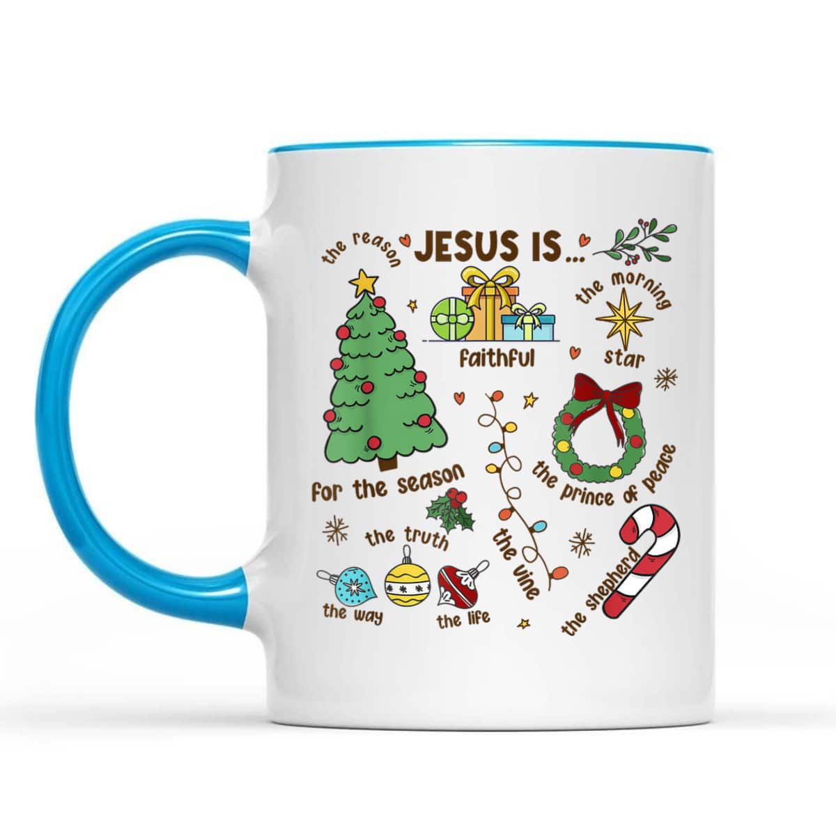 Christmas Jesus Is The Reason For The Season Christian Faith T-Shirt Christmas Jesus Is The Reason For The Season Christian Faith T-Shirt