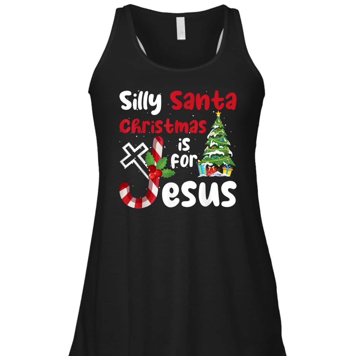 Religious Christmas Silly Santa Christmas Is For Jesus T-Shirt Religious Christmas Silly Santa Christmas Is For Jesus T-Shirt