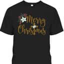 Christian Christmas With Cross Religious Faith T-Shirt Christian Christmas With Cross Religious Faith T-Shirt